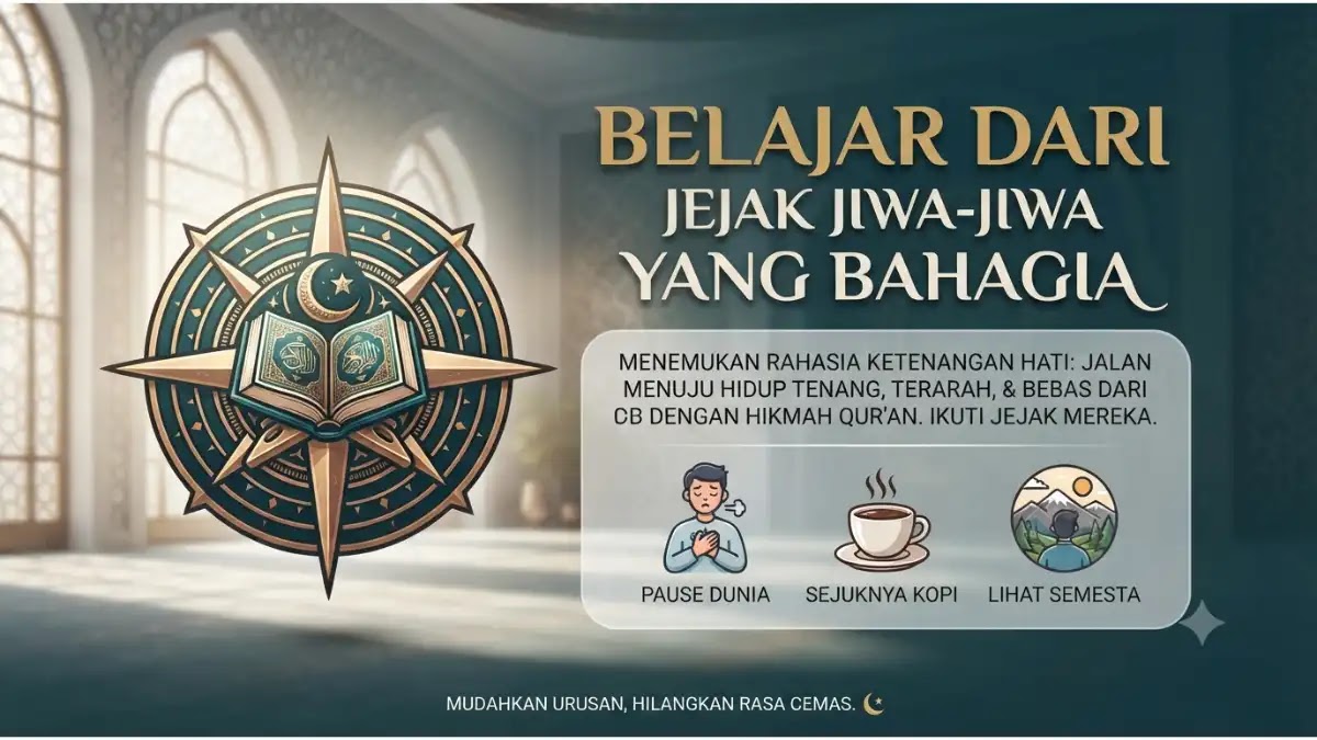 belajar dari jejak jiwa jiwa yang bahagia