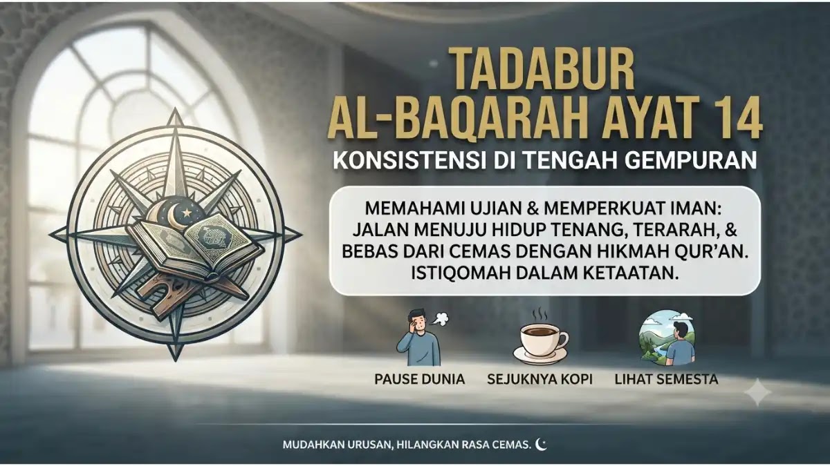 tadabur al baqarah ayat 14 konsistensi