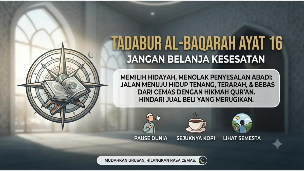 tadabur al baqarah ayat 16 jangan belanja kesesatan