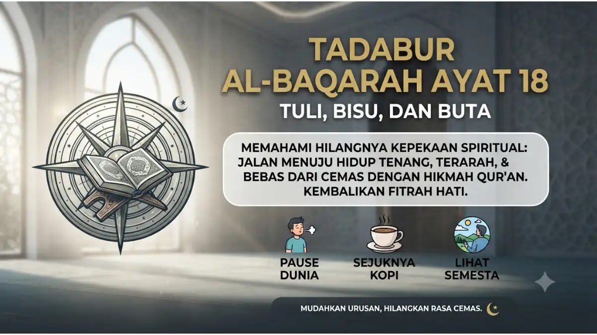 tadabur al baqarah ayat 18 tuli bisu buta