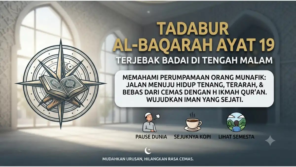tadabur al baqarah ayat 19 perumpamaan munafik