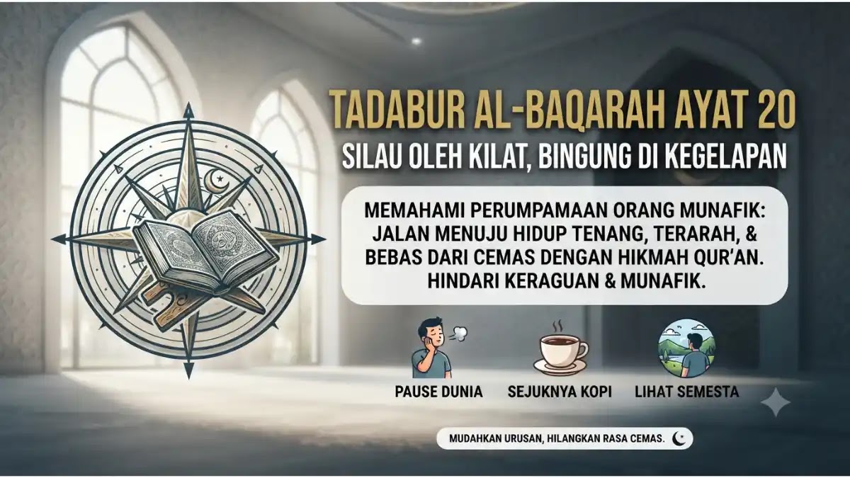 tadabur al baqarah ayat 20 kilat munafik
