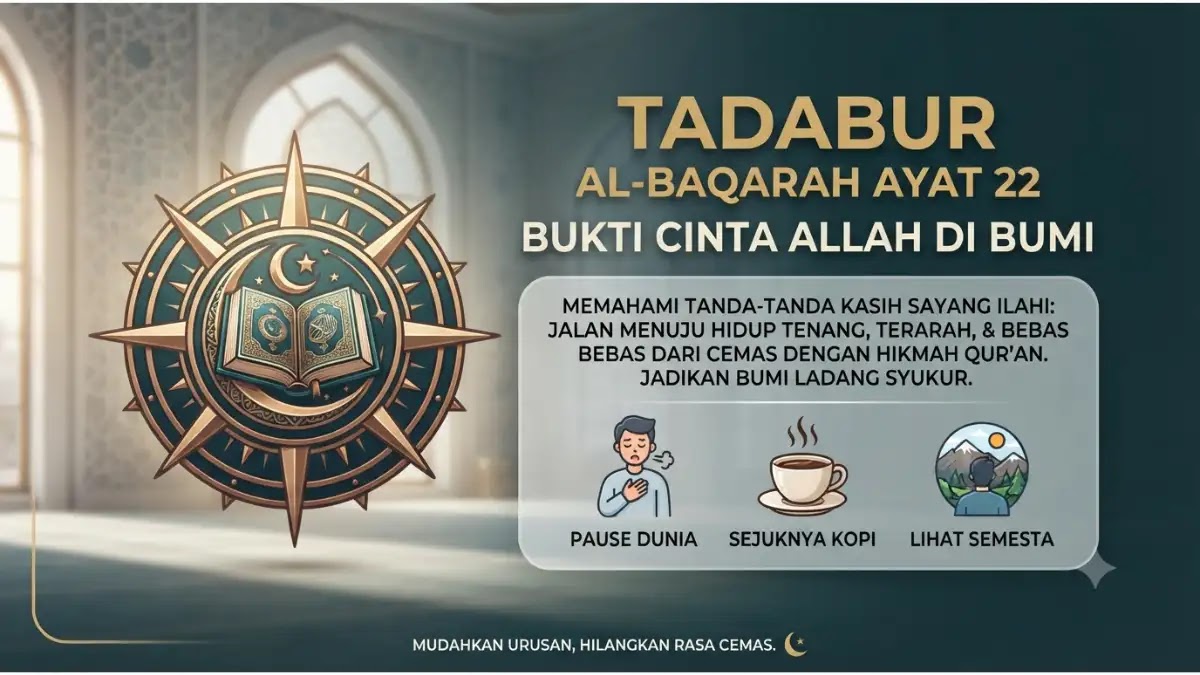 tadabur al baqarah ayat 22 bukti cinta allah