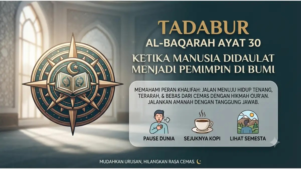 tadabur al baqarah ayat 30 khalifah di bumi