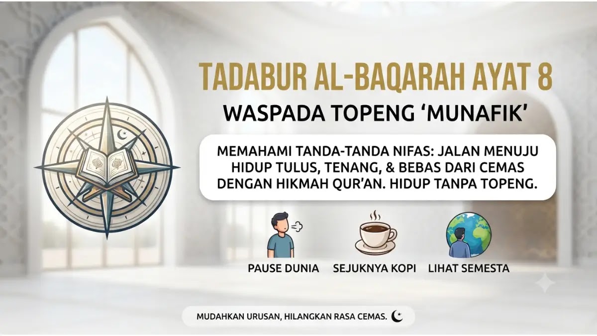 tadabur al baqarah ayat 8 waspada topeng munafik